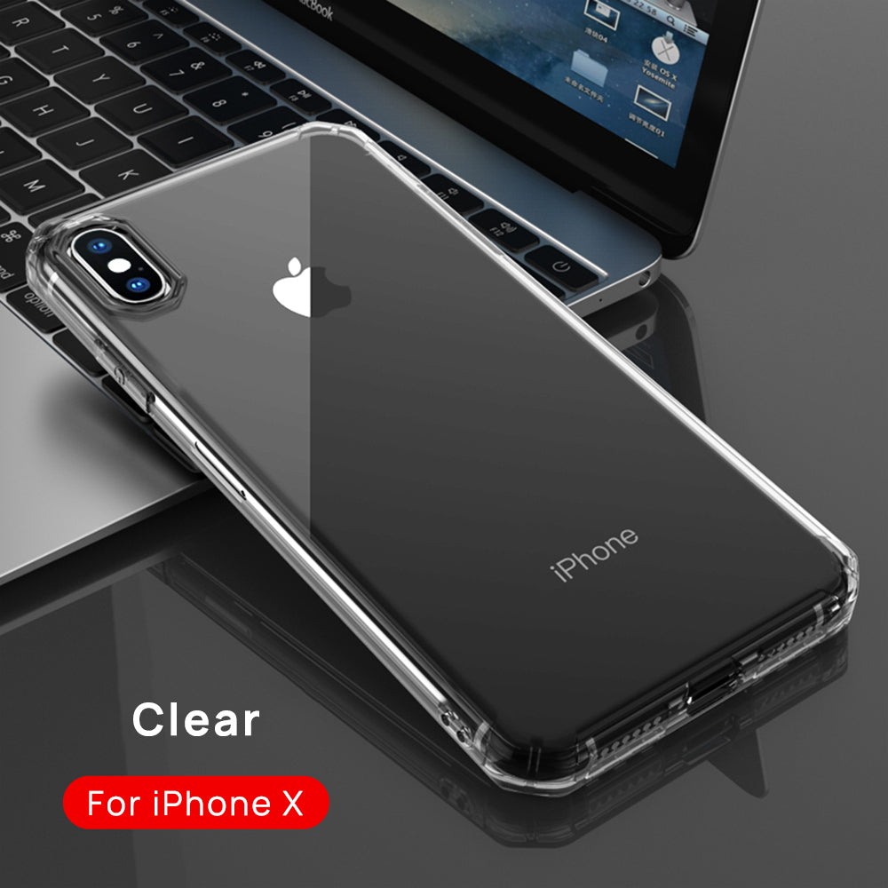 iPhone X Thin Soft Silicone Case Cover