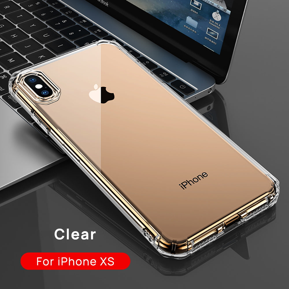 iPhone XS Thin Soft Silicone Case Cover