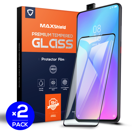 Xiaomi Mi A3 MAXSHIELD Full Cover Tempered Glass Screen Protector