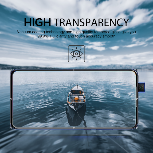 Xiaomi Mi 9T MAXSHIELD Full Cover Tempered Glass Screen Protector