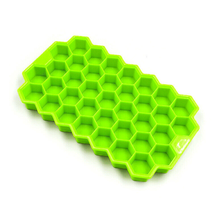 Ice Cube Tray Ball Maker Mould Mold Sphere Whiskey Lid Cube Bar Silicone DIY