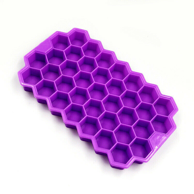 Ice Cube Tray Ball Maker Mould Mold Sphere Whiskey Lid Cube Bar Silicone DIY