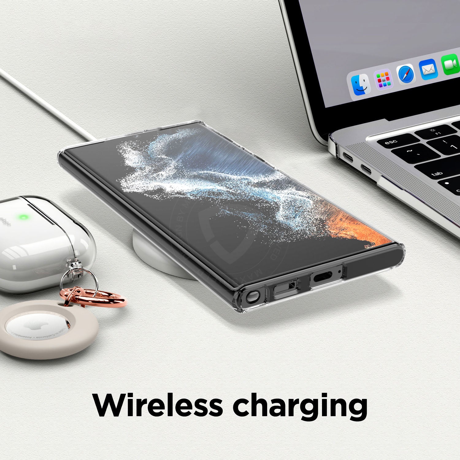 For Samsung Galaxy S22 Ultra Case Crystal Clear Shockproof Slim Case Cover