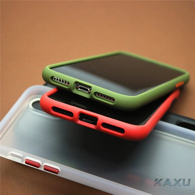 iPhone 11 Pro Max Bumper Case Clear Hard Shockproof Slim Hybrid Cover