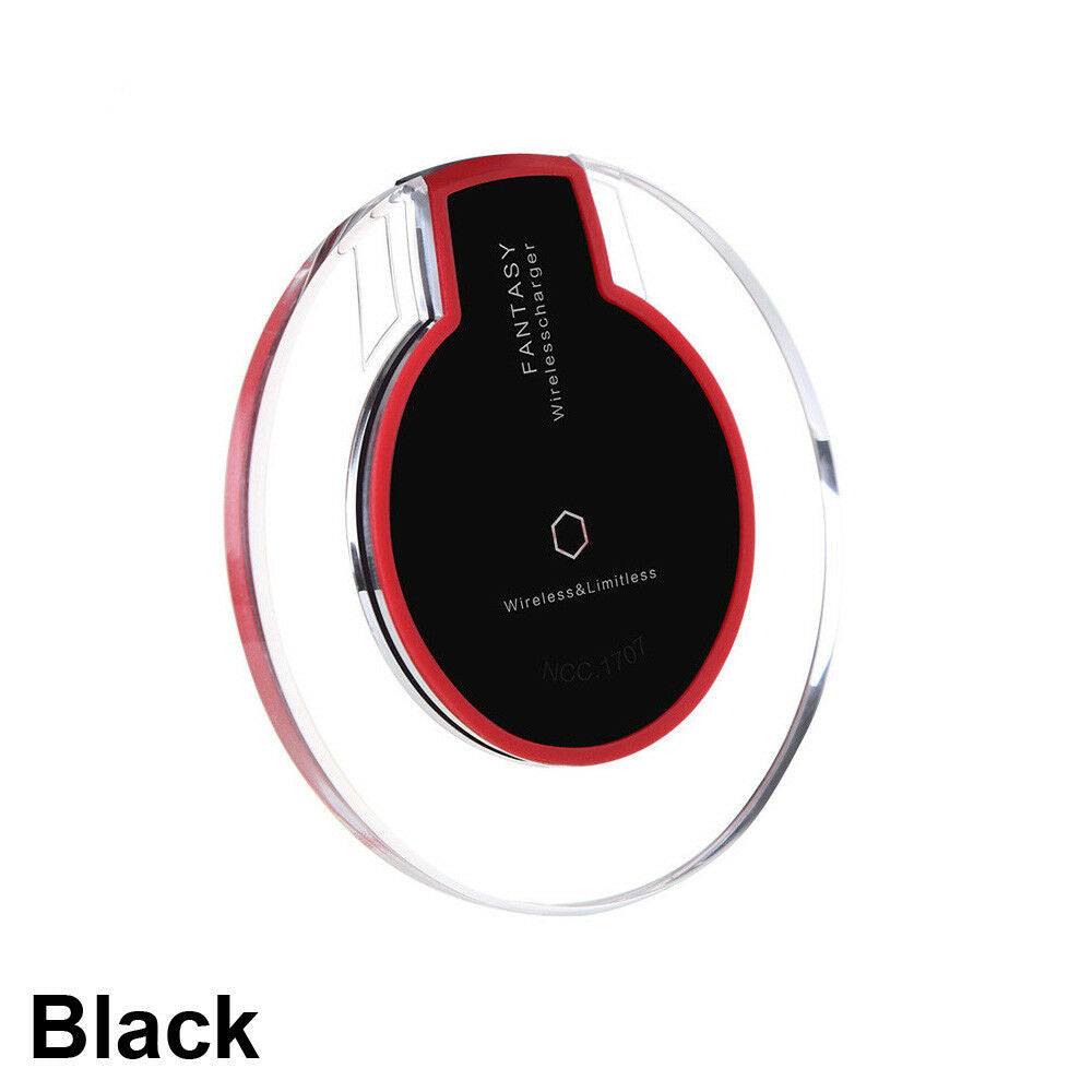 Qi Wireless Charger Charging Pad For iPhone 11 Pro XS XR Samsung S9 S10 Note 10