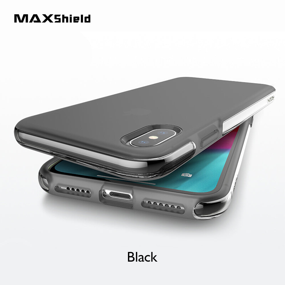 iPhone XS Clear Matte Soft TPU Case Cover