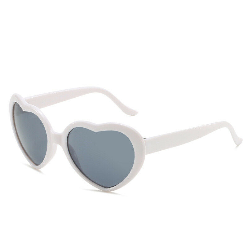 Effect Glasses Heart-shaped Diffraction Lights Become Love Image Sunglasses