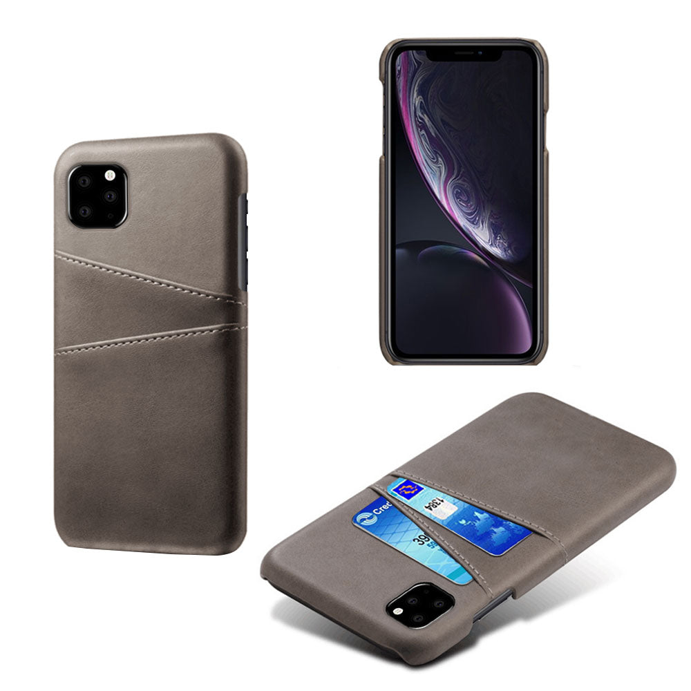 iPhone XI 11 Pro Max Wallet Case Leather Slim Layered Card Slot Cover