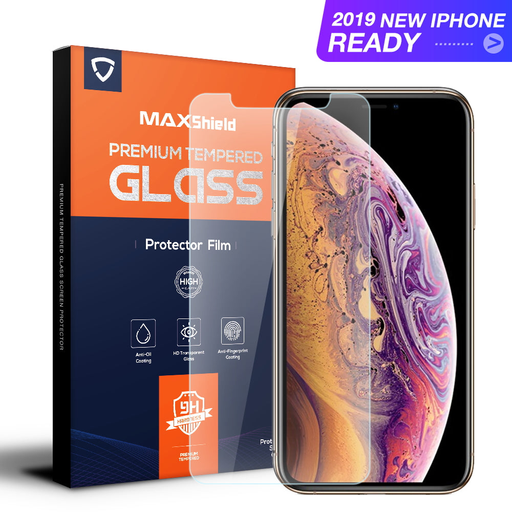 Apple iPhone XI 11 Case, GLASS SCREEN PROTECTOR, MAXSHIELD PROTECTOR