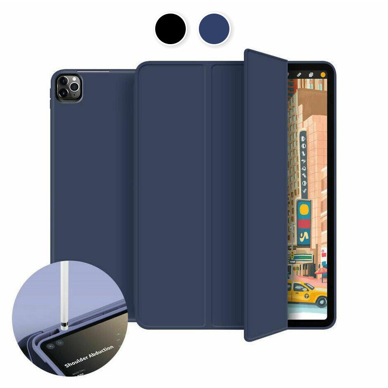iPad Pro 2021 11 Inch  Leather Case Cover Pencil Charging