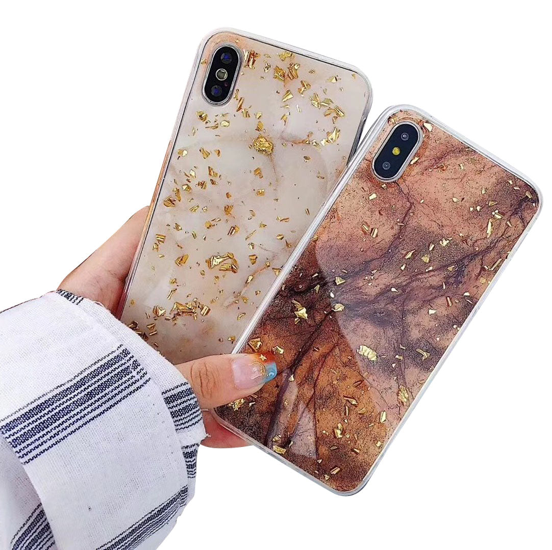 iPhone X Case Shockproof Tough Marble Soft Cover for Apple