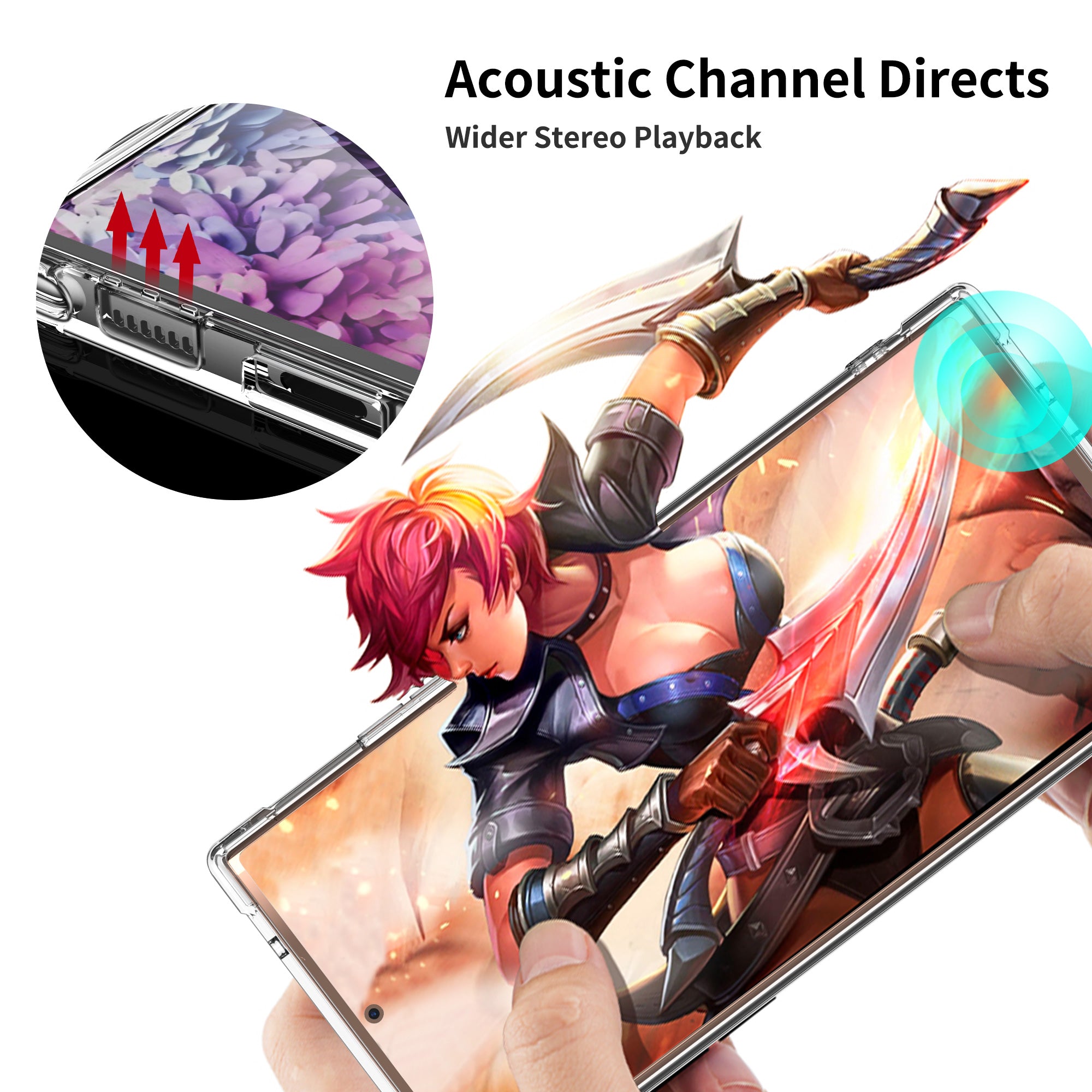 For Galaxy Note 20 4G 5G Case Clear Shockproof Slim Bumper Cover