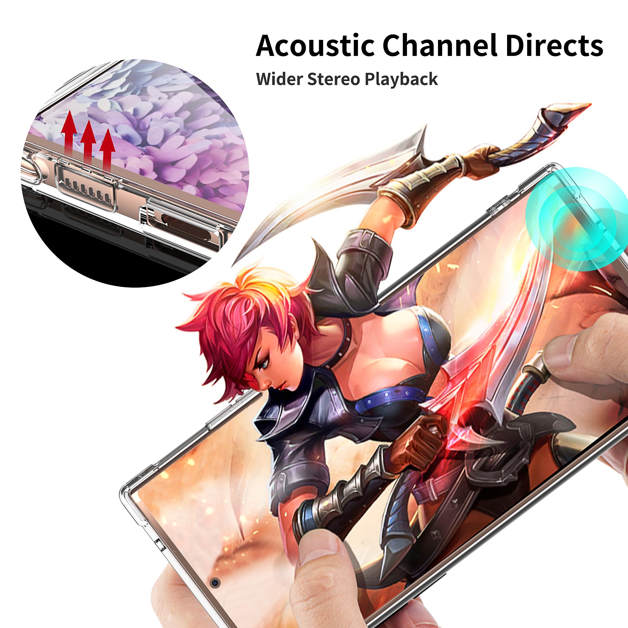 For Galaxy Note 20 Ultra 4G 5G Case Clear Shockproof Slim Bumper Cover