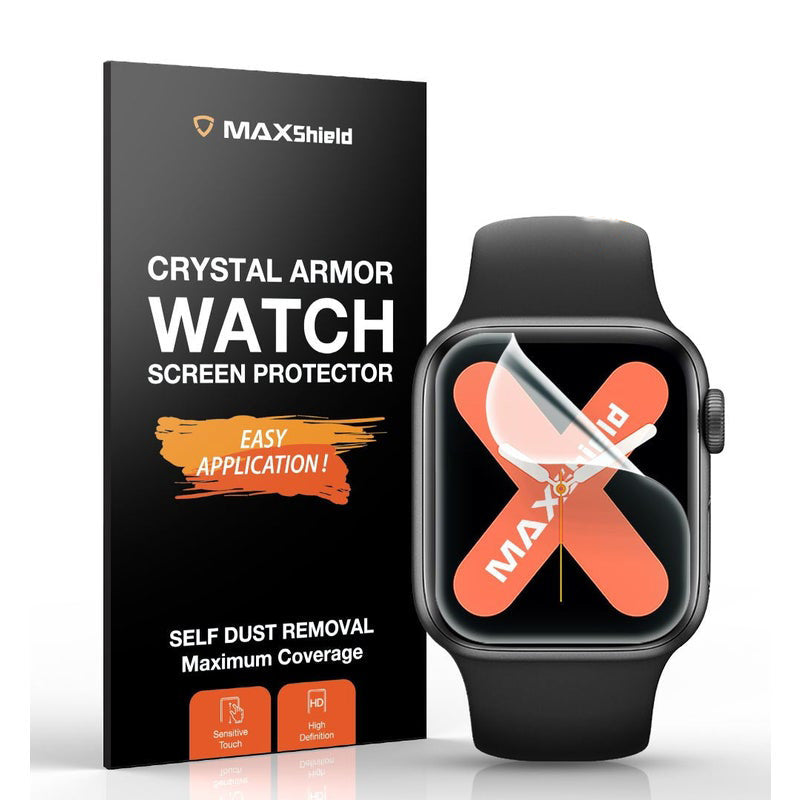 MaxShield Screen Protector for Apple Watch Series 2/3 42mm Full Cover iWatch