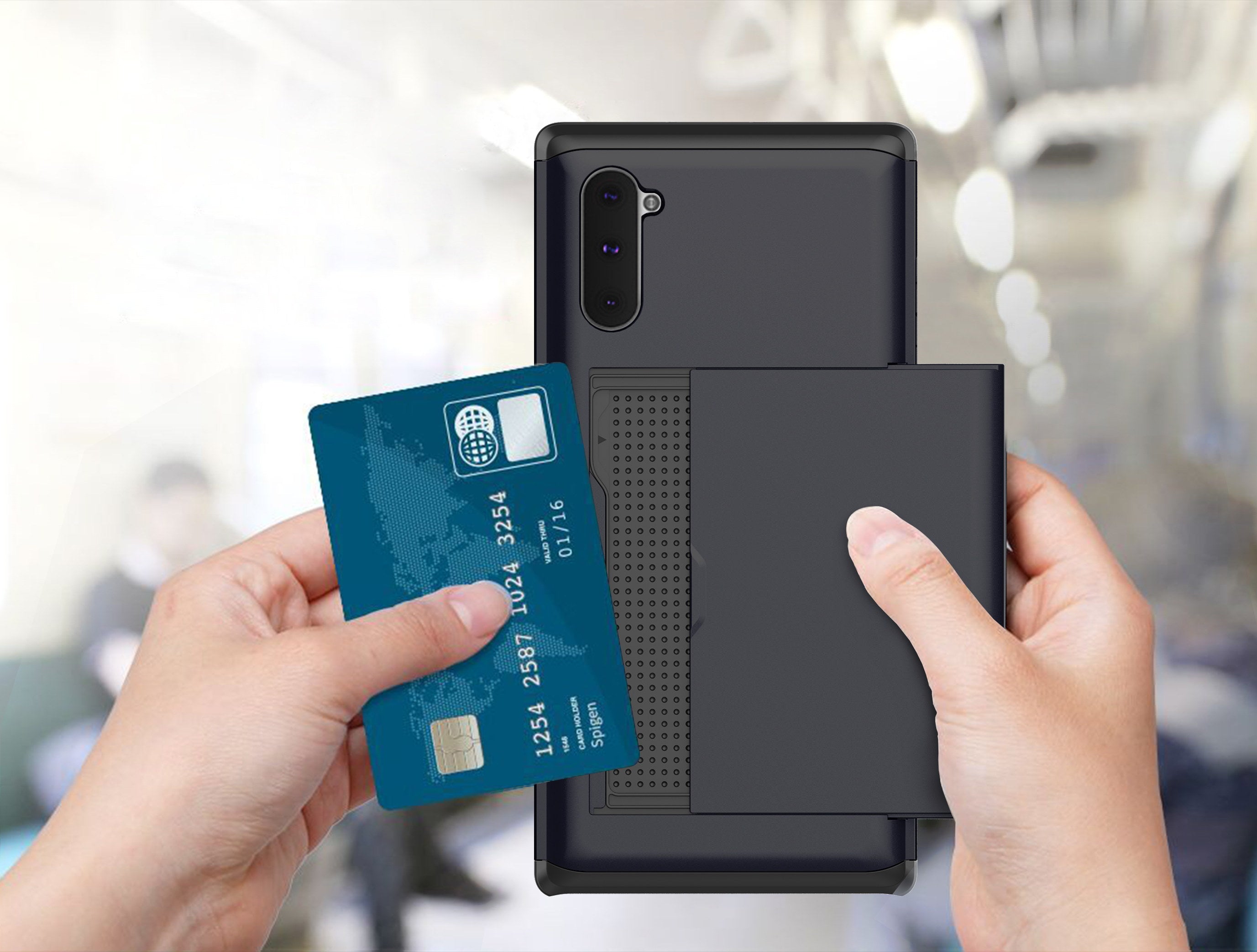 Samsung Galaxy Note 10 Plus 5G Case Maxshield Slim Shockproof Bumper Cover