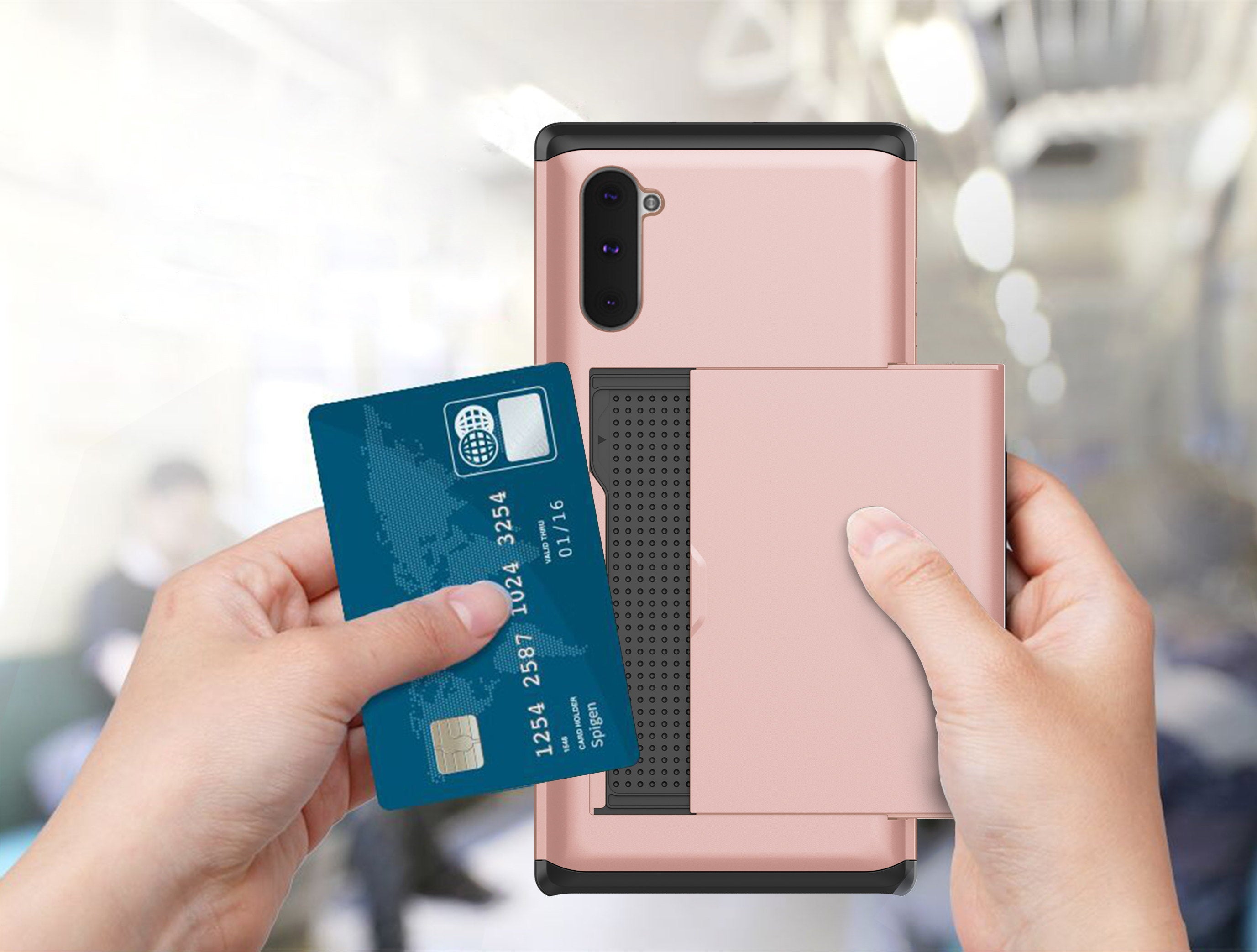 Samsung Galaxy Note 10 Plus Case Maxshield Slim Shockproof Bumper Cover