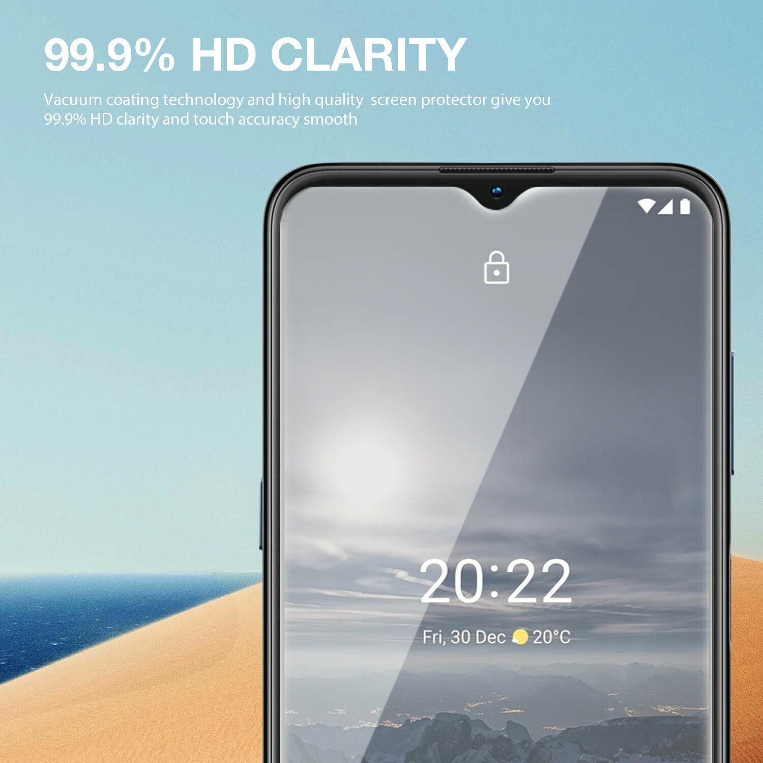 MAXSHIELD For Nokia XR20 5G G21 G20 Full Cover Tempered Glass Screen Protector