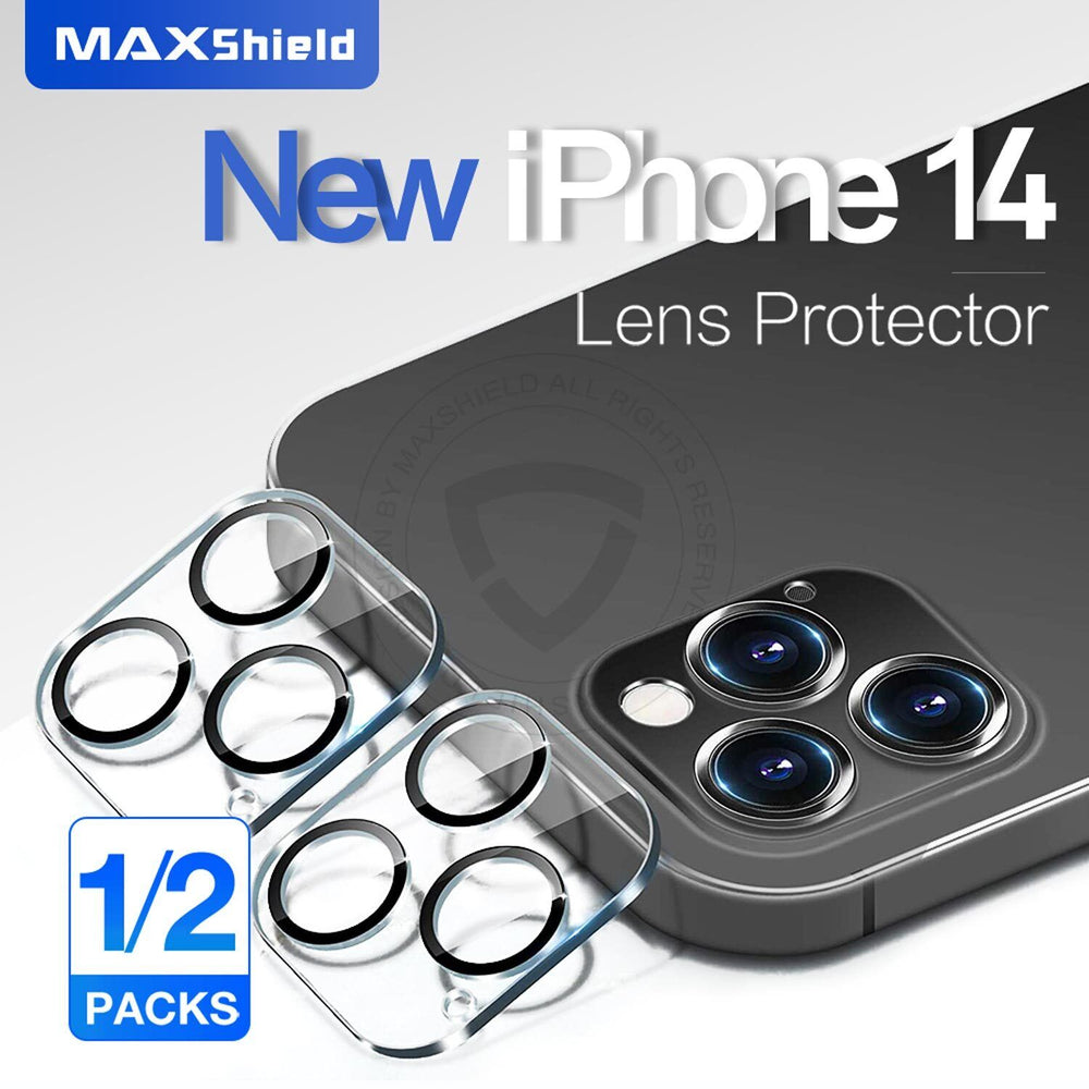 [2 Packs]For iPhone 14 Series Camera Lens Tempered Glass Screen Protector