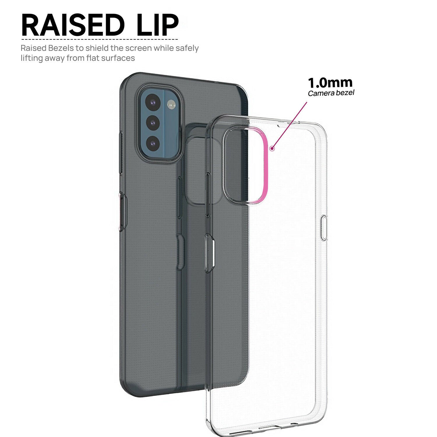 For Nokia G21 G11 G20 G10 Clear Case Shockproof Ultra Slim Soft Matte Cover Thin TPU