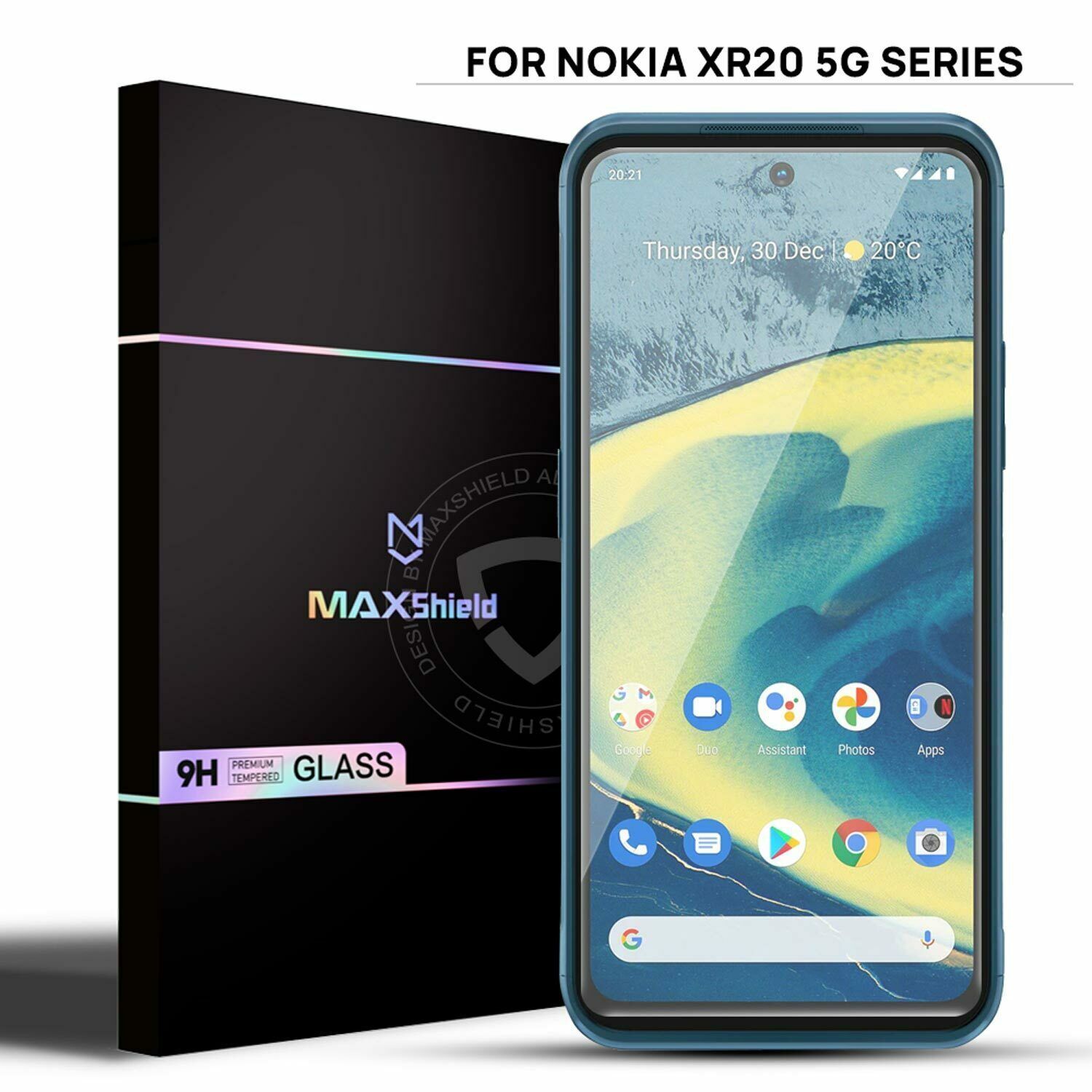 For Nokia C21 Plus C30 Tempered Glass Screen Protector