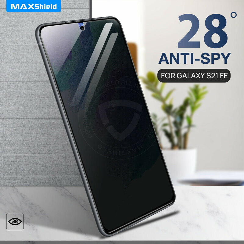For Galaxy S21 FE 5G Full Cover Temered Glass Screen Protector Anti Spy Privacy