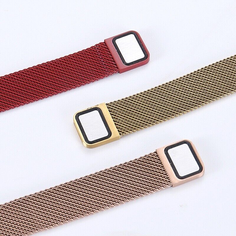 Wristband Strap Stainless Steel Replacement Metal Band For Xiaomi Mi Band 5 6 AU