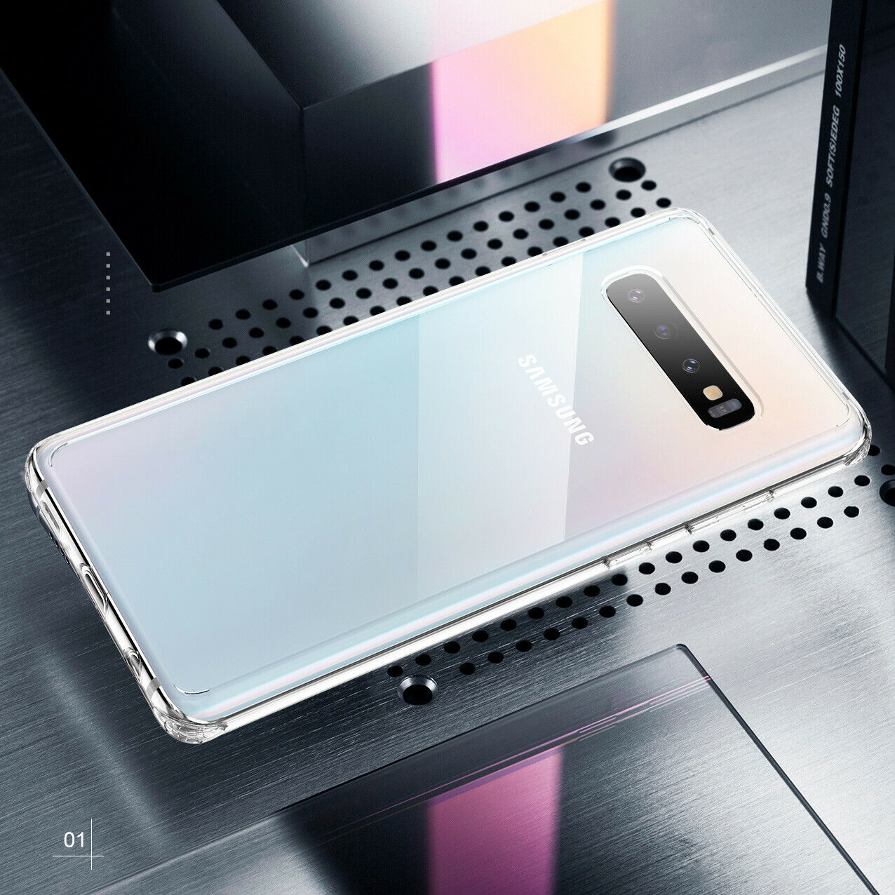 Samsung Galaxy S10 Case Shockproof Crystal Bumper Case Cover