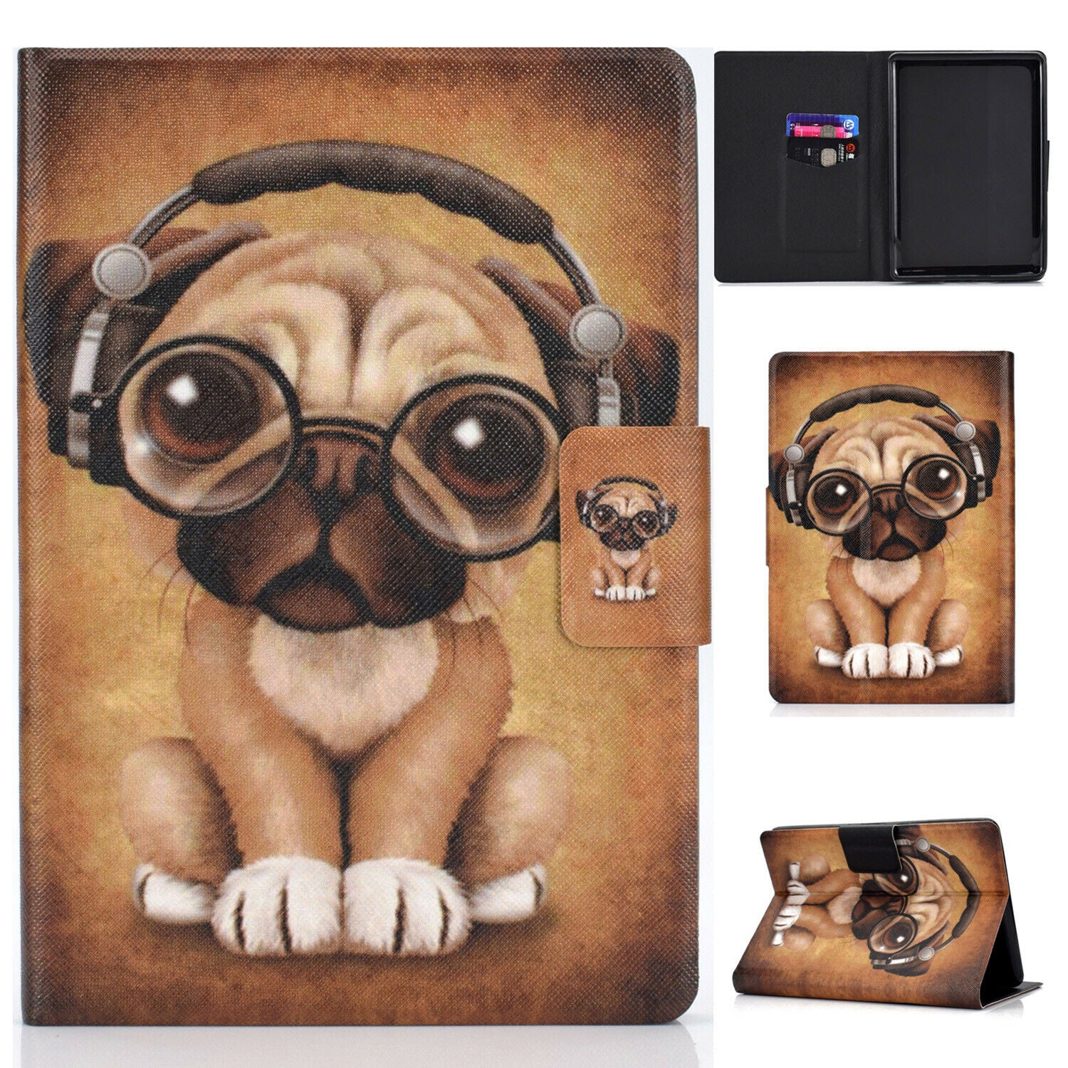 Leather Case For All-New Kindle 2019 10th Gen 6" Card Slot Magnetic Stand Cover