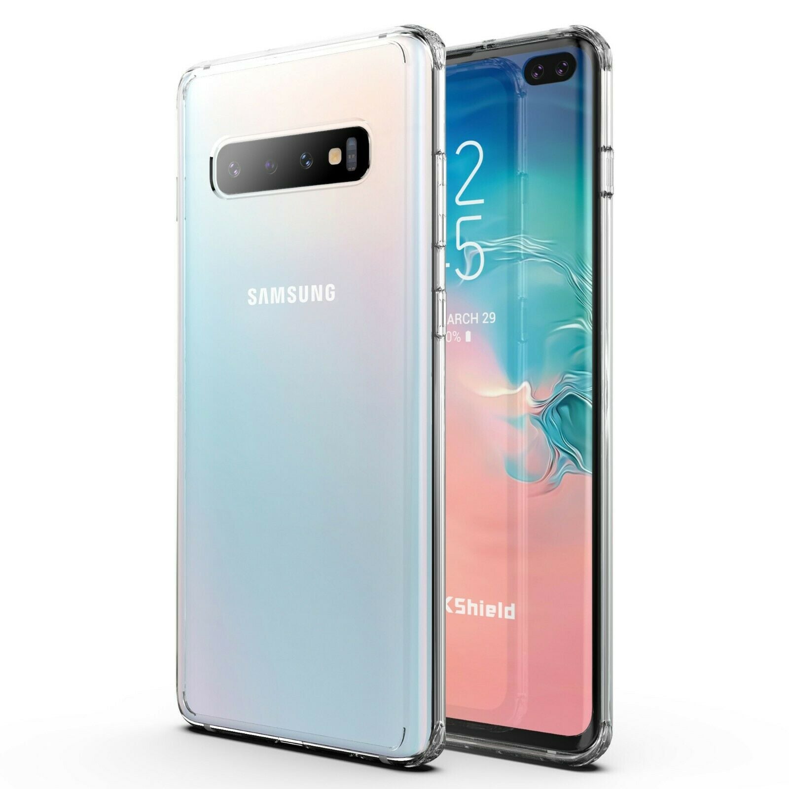 Samsung Galaxy S10 Plus Case Shockproof Crystal Bumper Case Cover