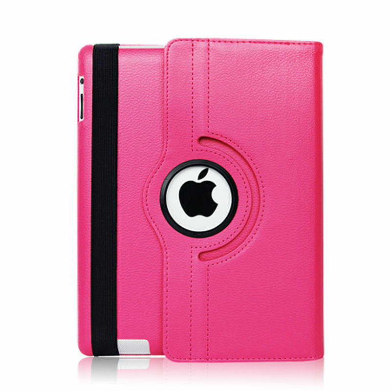 360 Rotate Leather Case Cover For Apple iPad Mini 1 2 3