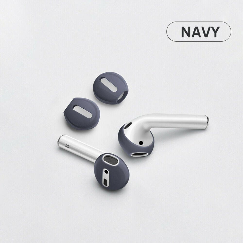 1 Pair For Apple Airpods Case Earpod Cover Ear Hook Earbuds Ear Tips silicone