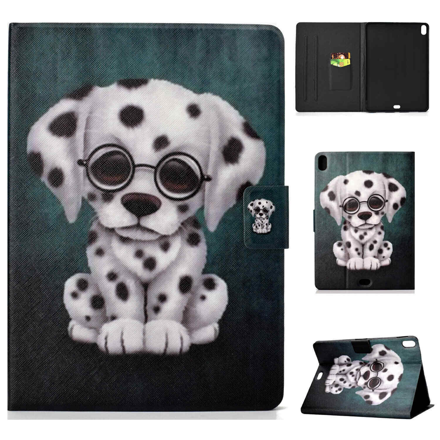 For Samsung Tab A 10.1" 2019 SM-T510 T515 Tablet Case Smart Magnet Leather Cover-19 Patterns