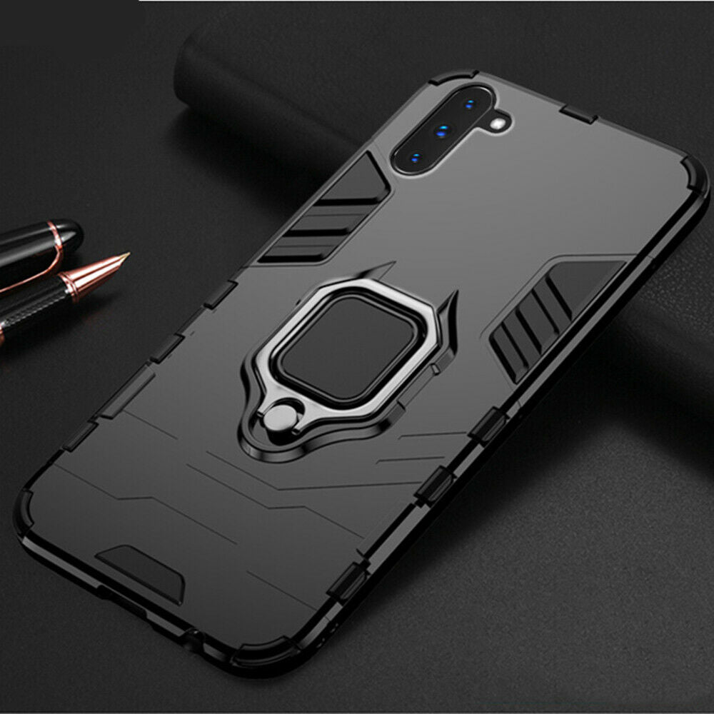 For Samsung Note 10 Case Hybrid Magnetic Armor Ring Holder Heavy Duty Cover