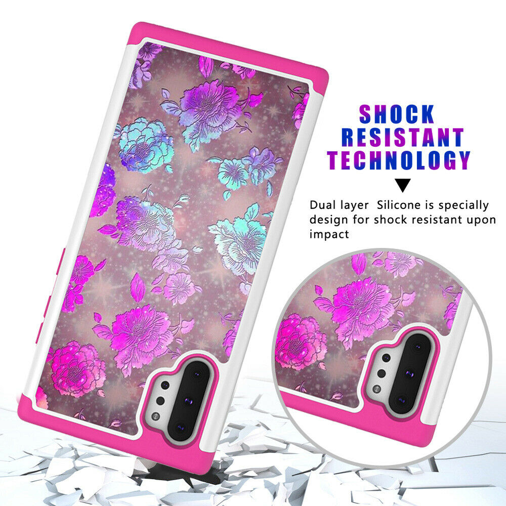 Samsung Galaxy Note 10 Plus Case Shockproof Hybrid Rubber Bumper Cover