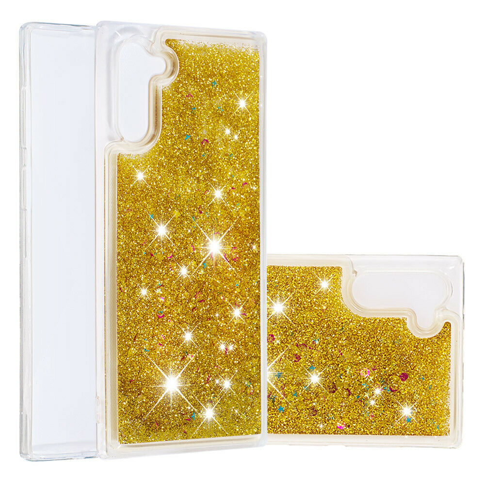 For Samsung Note 10 Case TPU Soft Quicksand Rubber Gel Cover