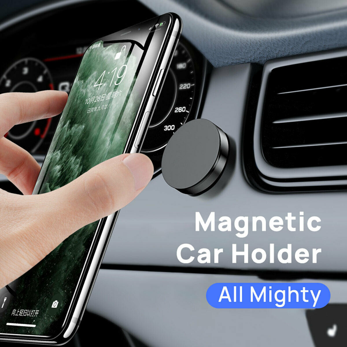 Universal Magnetic Magnet Dashboard Mobile Phone Holder Dash Car Mount Stand