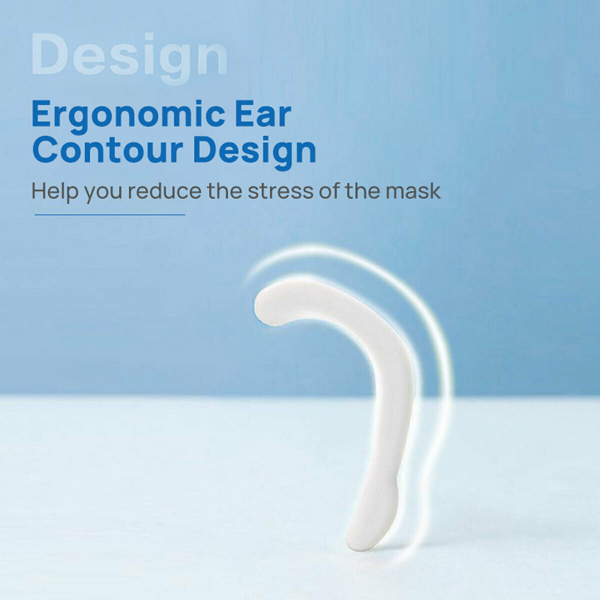 4PCS Ear Hook Face Mask Holder Strap with adjustable washable Ear Protector