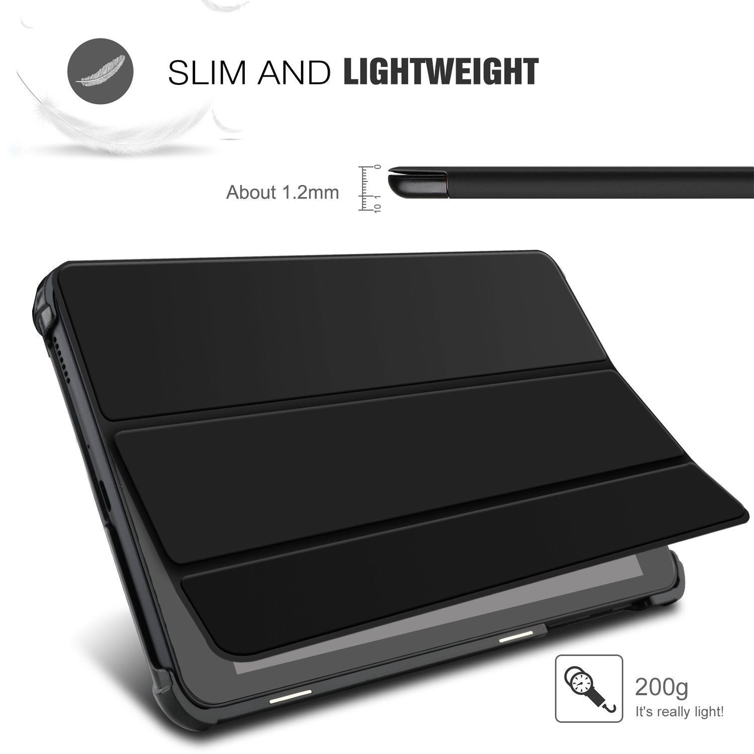 Magnetic Smart Leather Case Cover For Samsung Galaxy Tab A 8.0-Butterfly