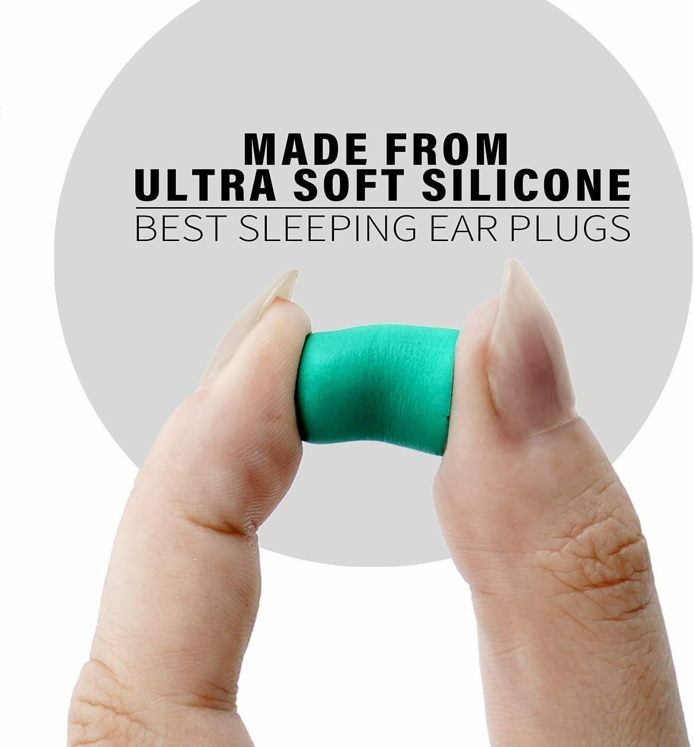 Reusable Earplugs Noise Cancelling Silicone Sleeping Snoring Ear Plugs Study