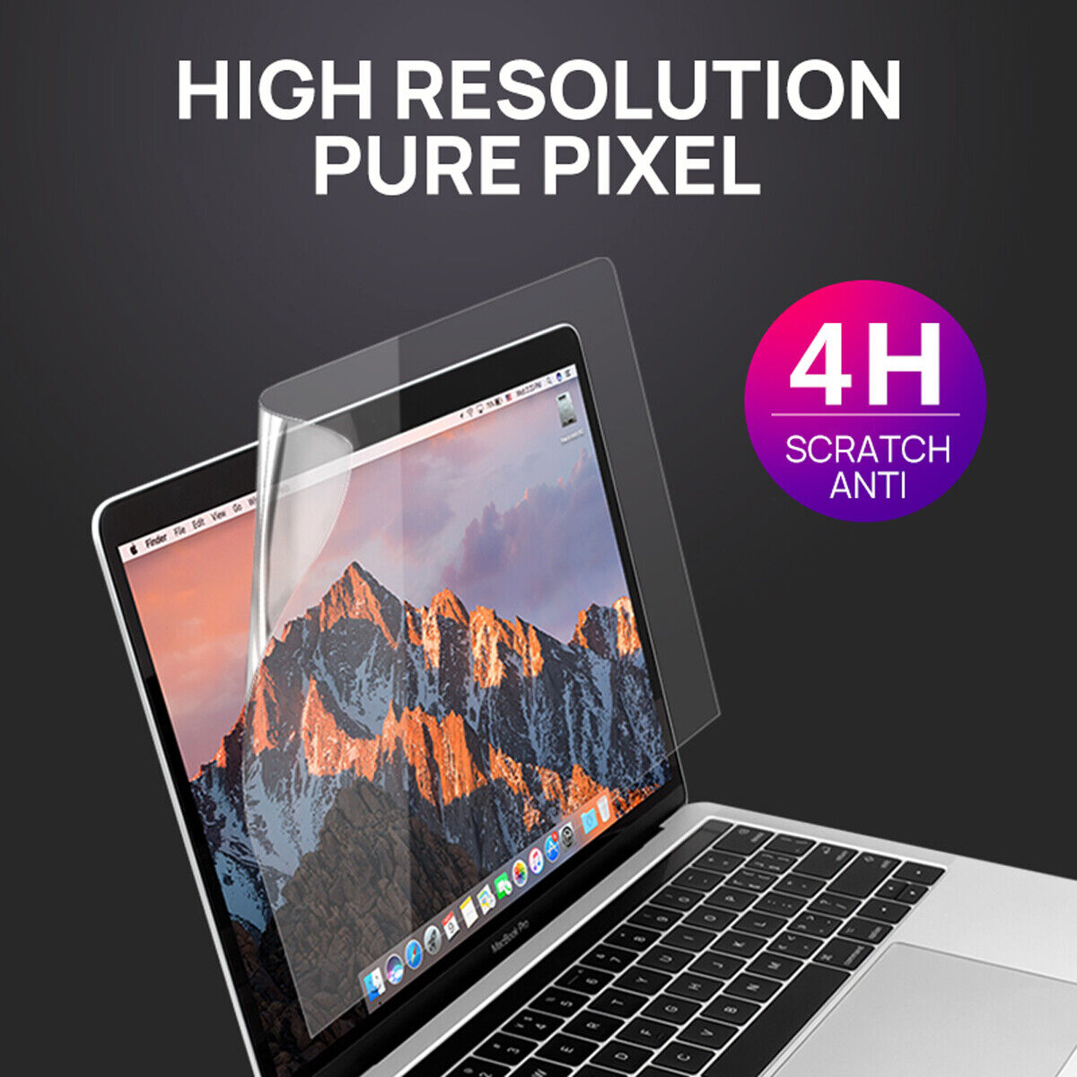 Clear Screen Protector for Macbook M2 Film Cover