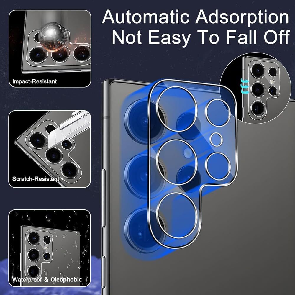 3X For Samsung Galaxy S24 Plus Ultra Hydrogel Back Screen Protector