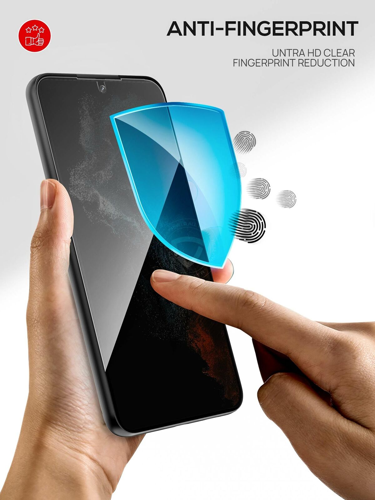 For Galaxy S22 S22+/S22 Plus Privacy Tempered Glass Screen Protector Anti Spy