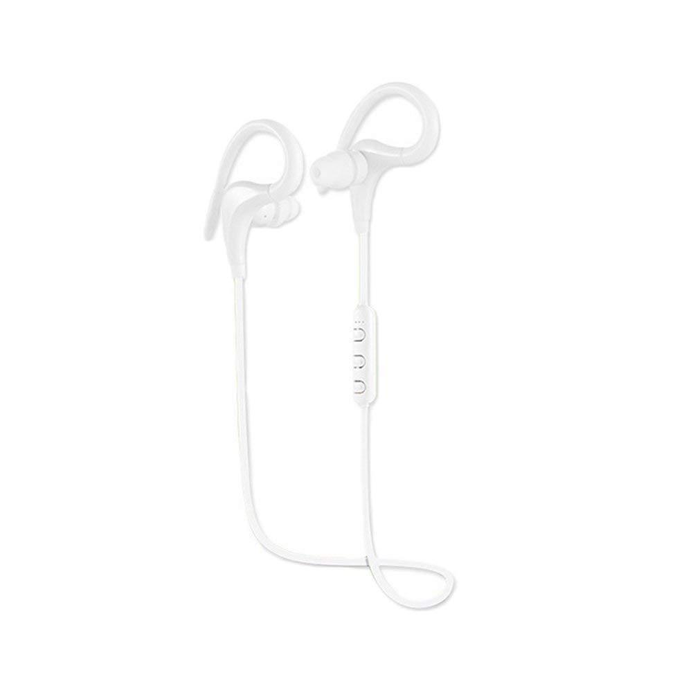 Wireless Sports Bluetooth Headphones,Stereo Earbuds Noise Cancelling Earphones-Red