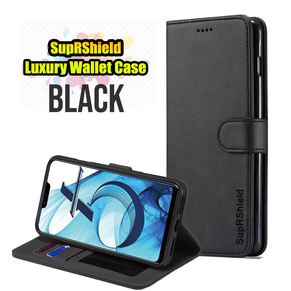 Leather Wallet Case Cover For Oppo AX5S