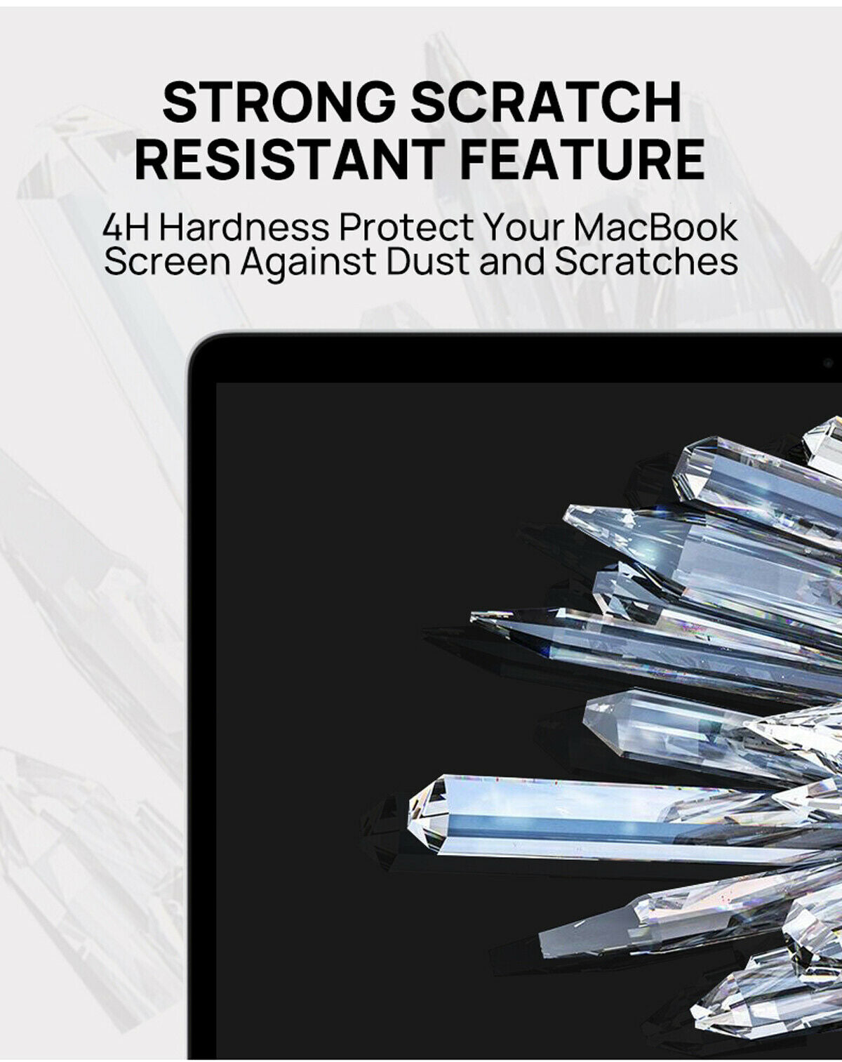 Clear Screen Protector HD for Apple Macbook Pro Air 13" film Cover A2337 M1