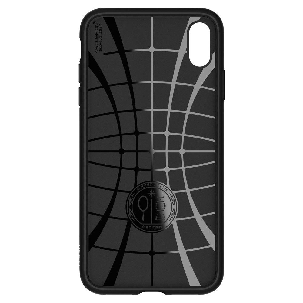 iPhone XS/X Case Genuine SPIGEN Soft Liquid Air Armor Slim Cover Apple-Black