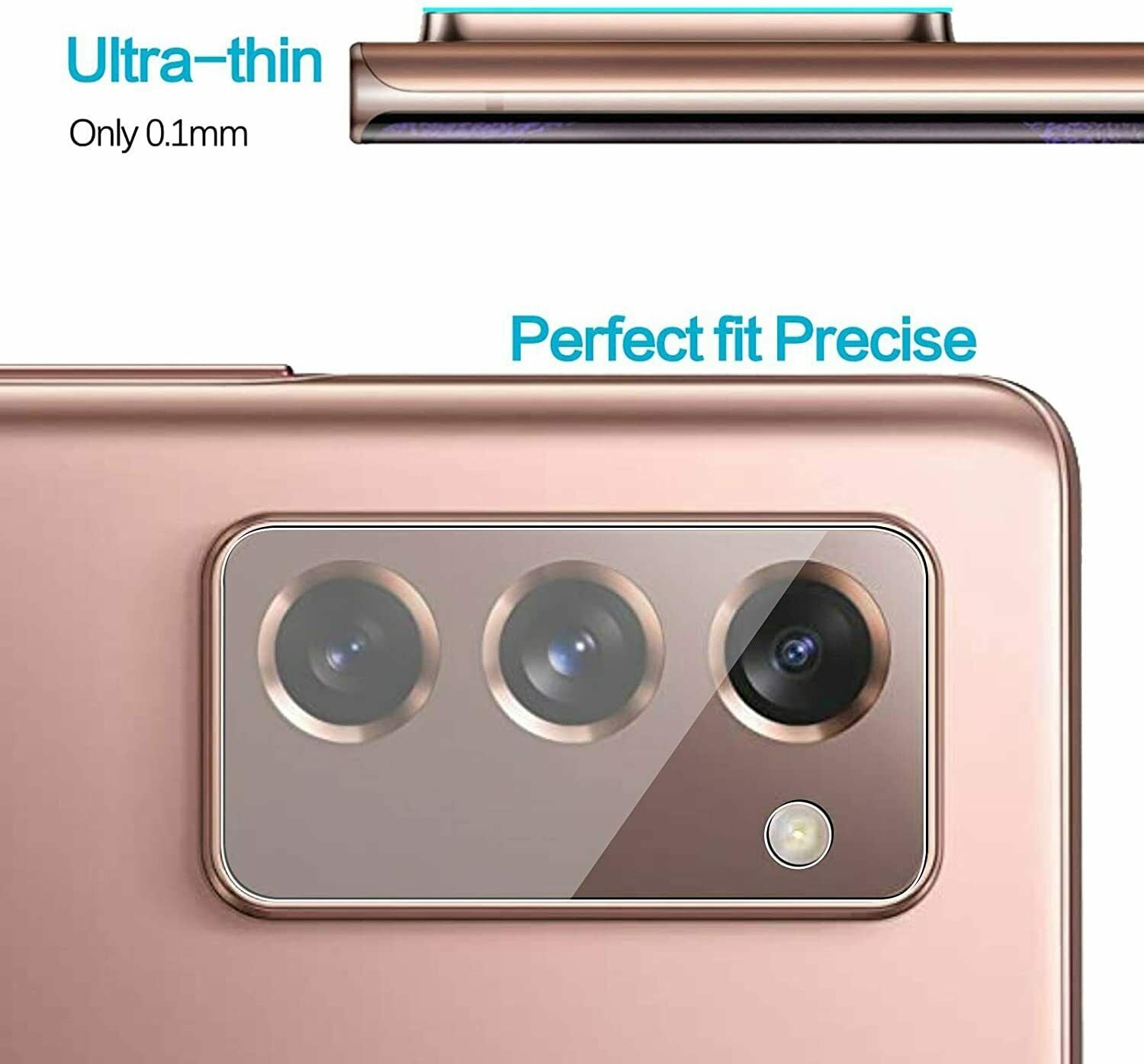 For Galaxy Z Fold 2 5G / Z Flip 5G/ Z Flip Back Camera Lens Tempered Glass Screen Protector