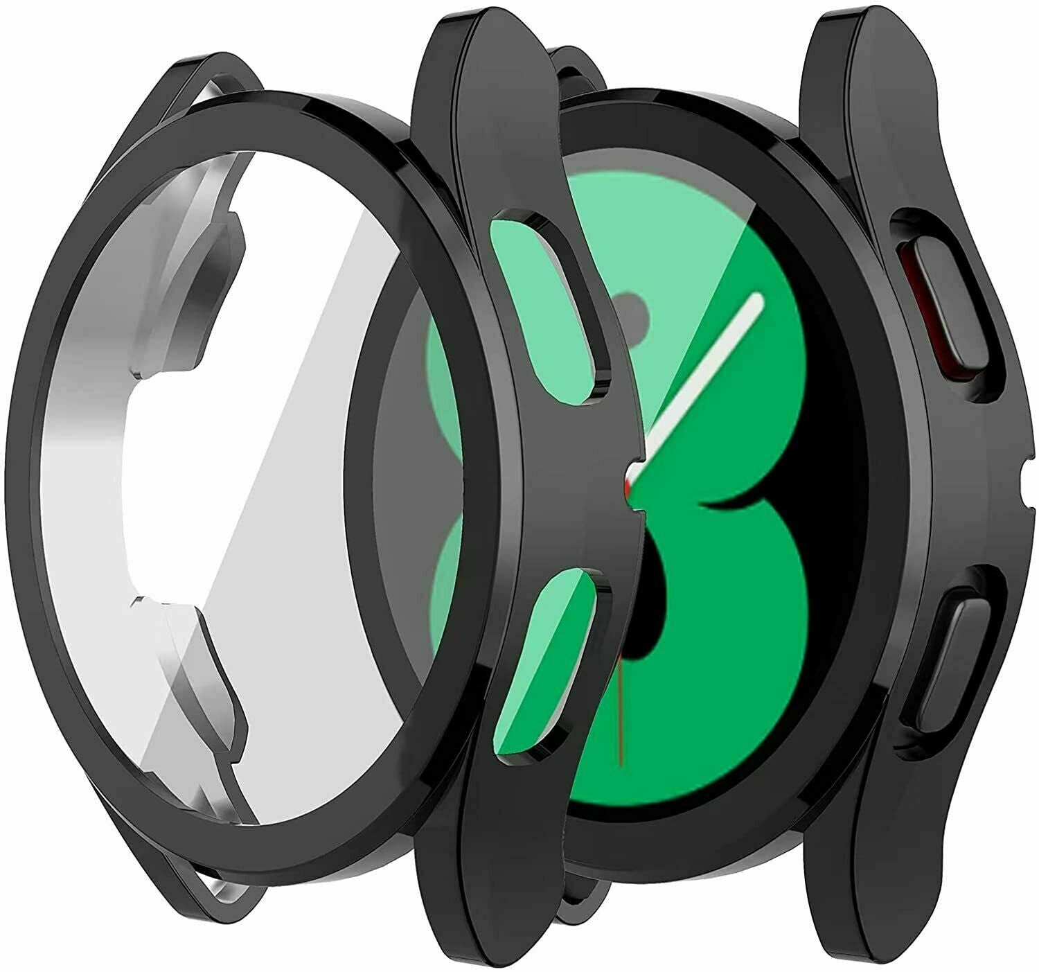 Full Cover Screen Protector Shell Case Cover Fr Samsung Galaxy Watch 4 40mm 44mm