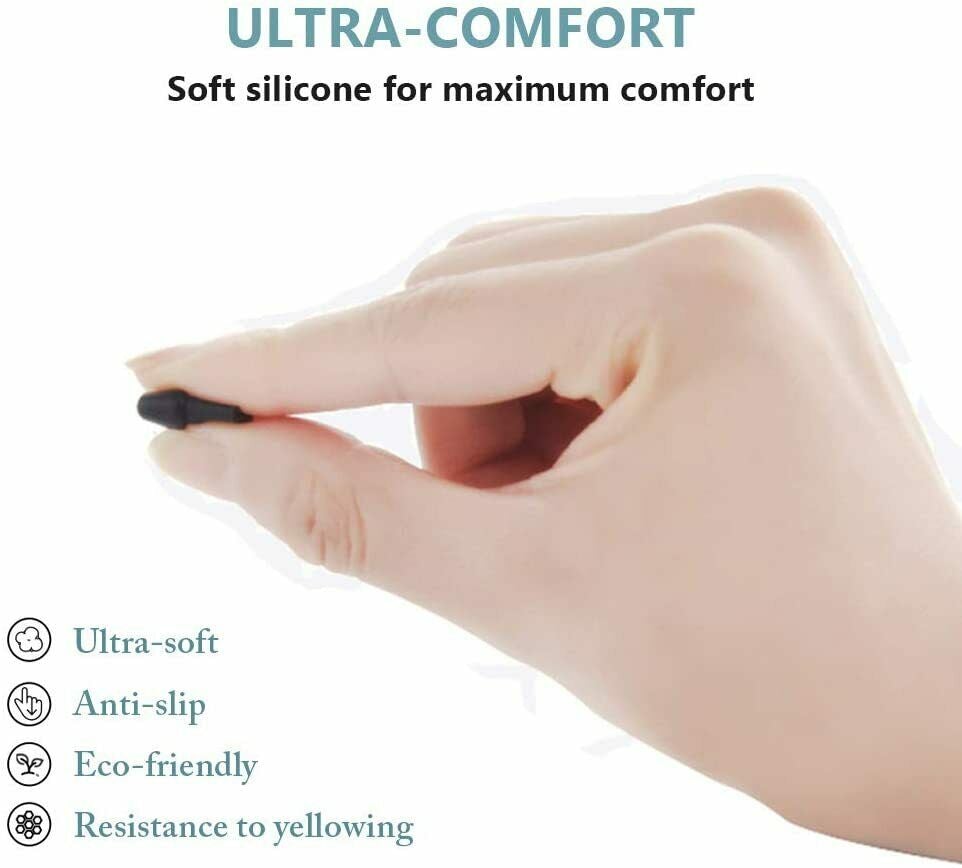 10/20 Pair Silicone Anti-Slip Stick On Nose Pads For Eyeglass Sunglasses Glasses