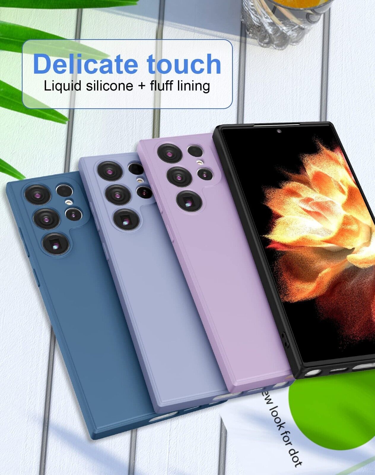 For Samsung Galaxy S24 5G Case Silicone Shockproof Cover